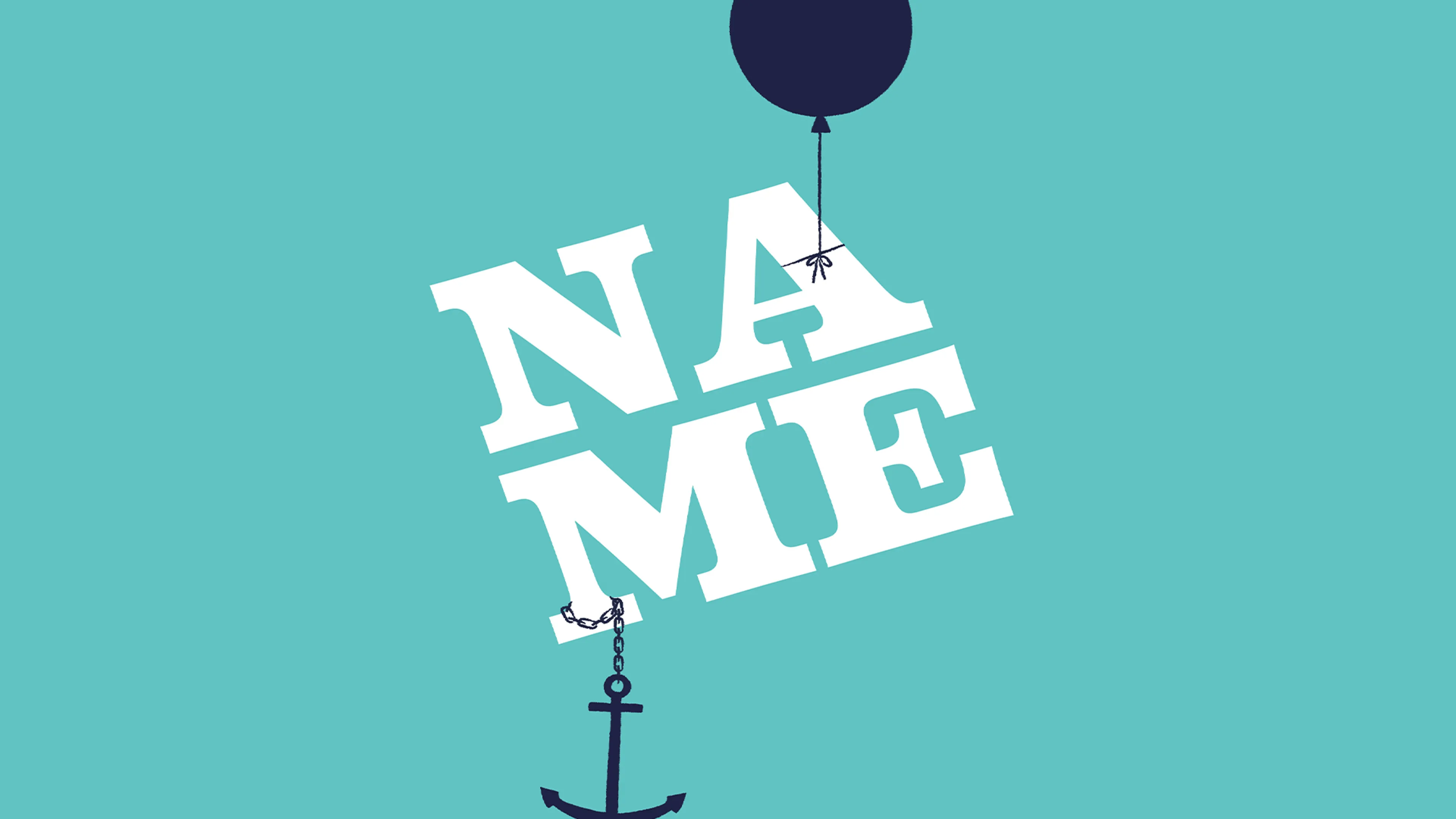 Name poster